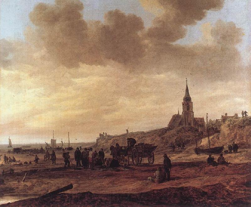 Jan van Goyen Beach at Scheveningen